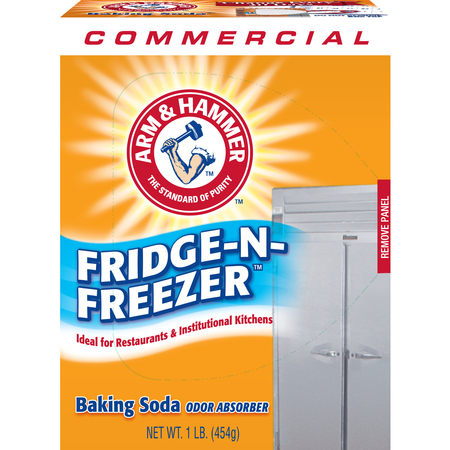 Commodity Baking Soda Arm & Hammer Fridge-N-Freezer Baking Soda 16 oz. Box, PK12 3320084011